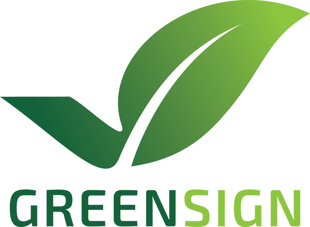 Green Sign certificate