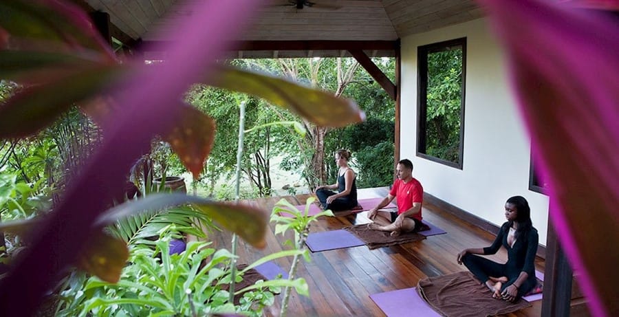 Eco-hotels for a yoga holiday