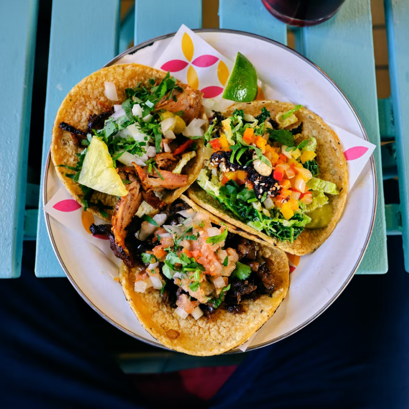 Tacos from Mexico - Vegan-friendly travel destinations