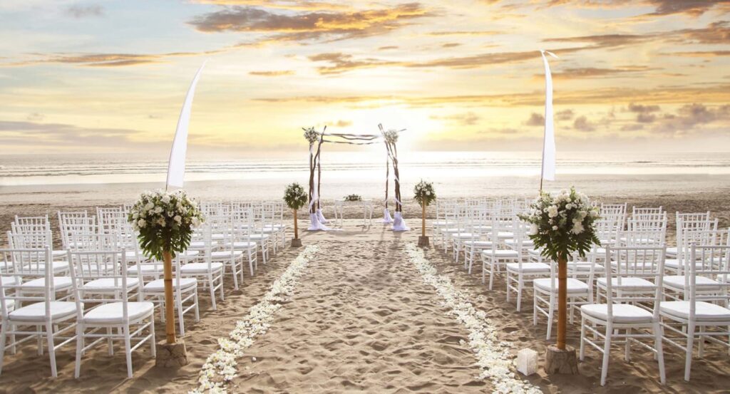 Beach wedding
