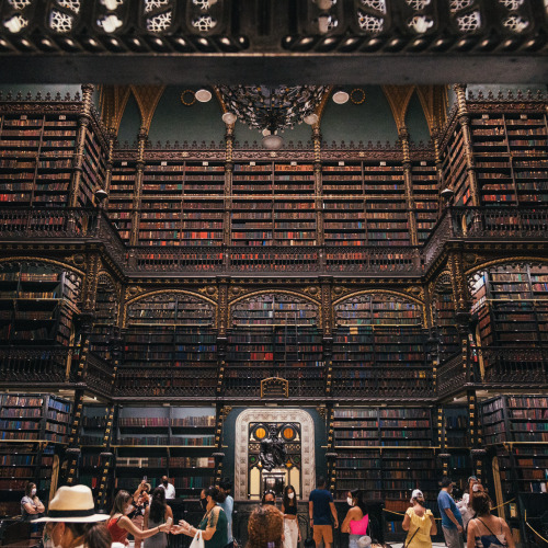 The Royal Portuguese Reading Room in the Library of the Royal Portuguese Cabinet of Reading