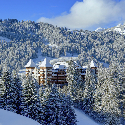 The Alpina Gstaad - eco friendly ski resorts