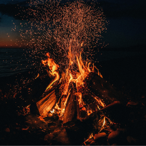 summer solstice bonfire in Denmark - cultural traditions around the world
