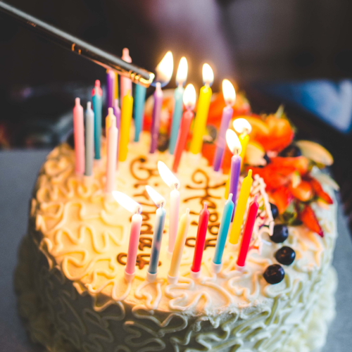 Birthday cake in face - cultural traditions around the world