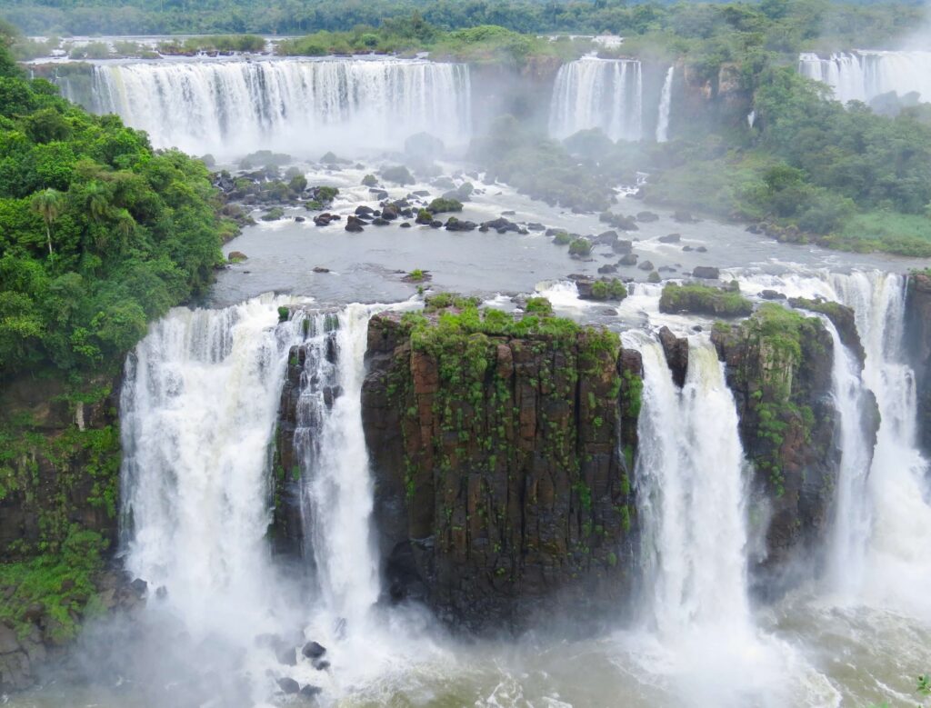 Iguazu Falls, Argentina, and Brazil