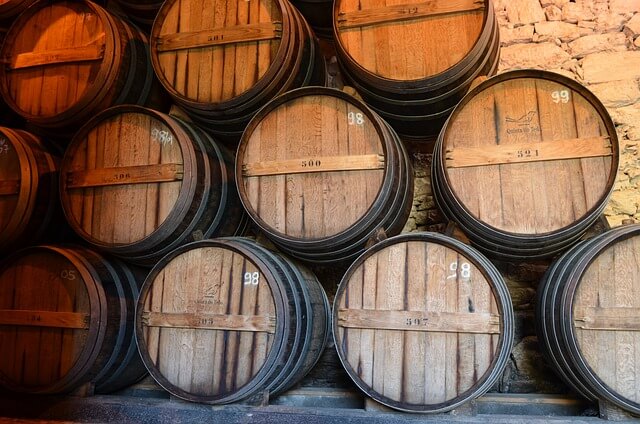 Wine cellars, Porto, Portugal.
