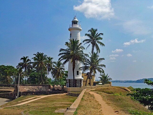 Historic tower in Galle