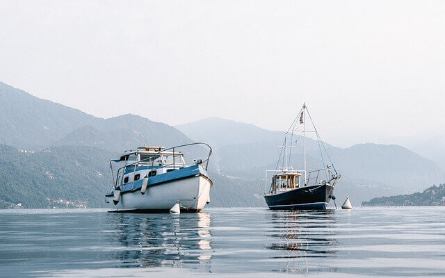 ocean, water, fishing, boats
